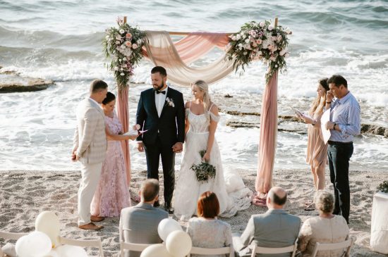 Oficialios civilinės vestuvės laukiniam paplūdimy